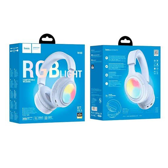 Audífonos Bluetooth Hoco W48 Headset Rgb