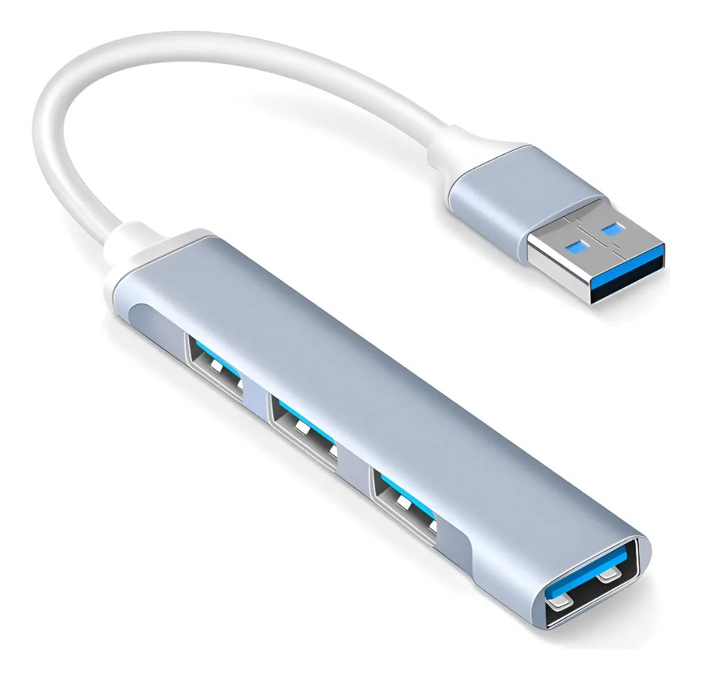 Adaptador HUB USB A 3.0 4 puertos 